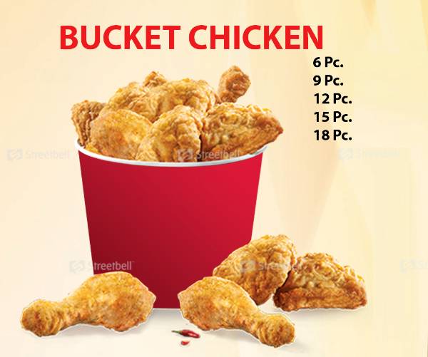 JVS Friends Chicken Bucket JVS Fried Chicken